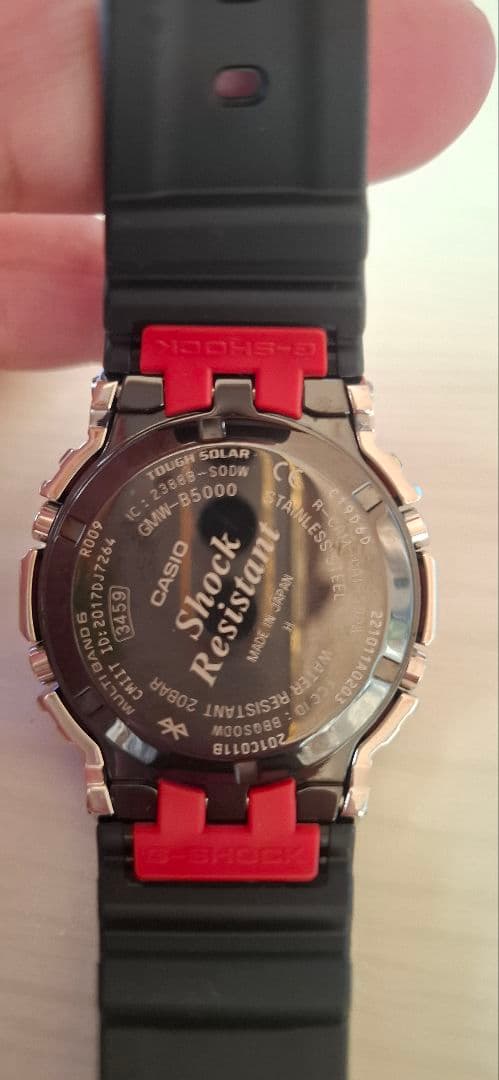 CASIO G-SHOCK GMW-B5000-1JF 電波ソーラー 美品
