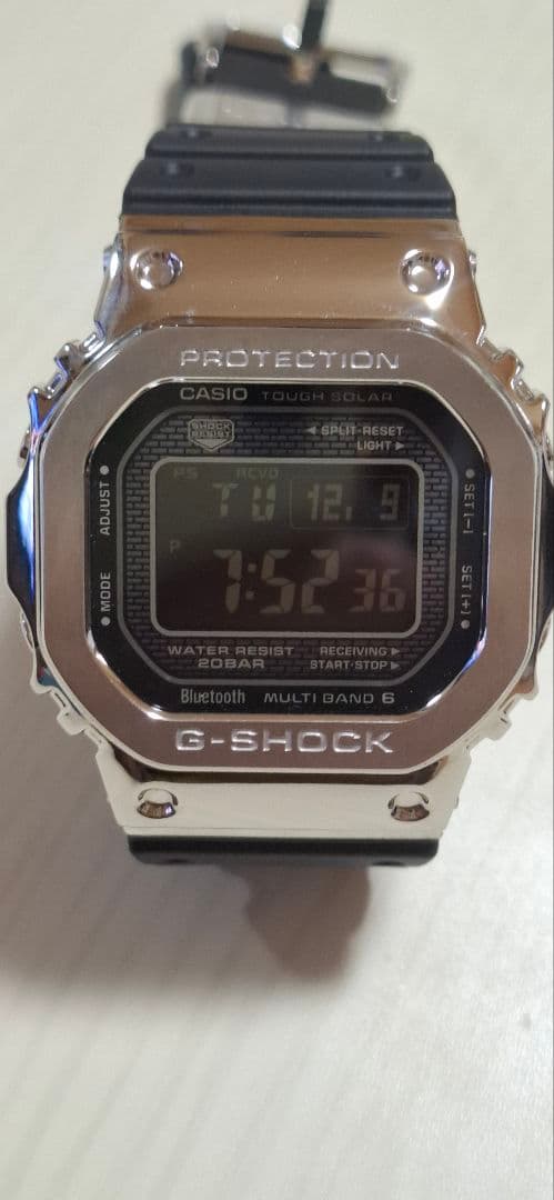 CASIO G-SHOCK GMW-B5000-1JF 電波ソーラー 美品
