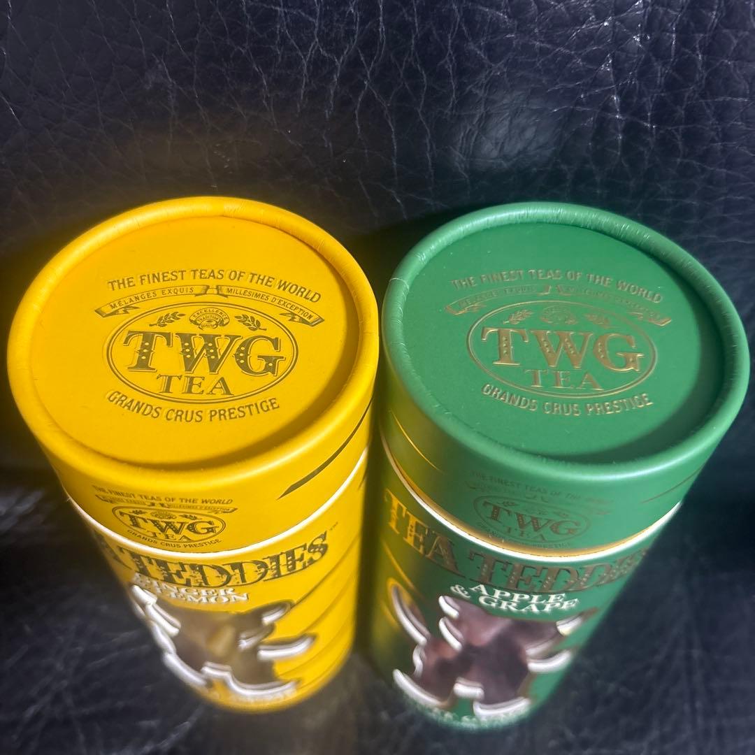 TWG Tea ティーテディ　テディベア型　フルーツグミ　2種セットTEA