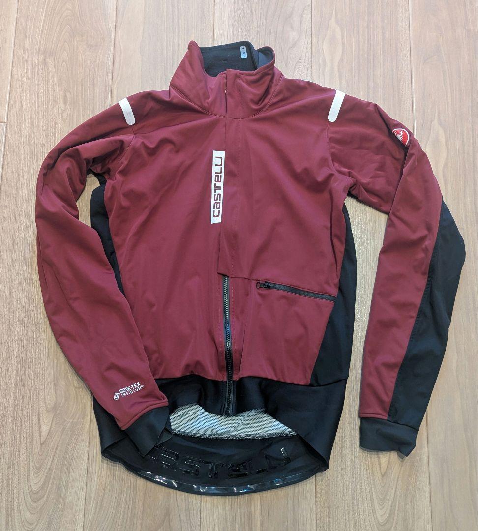 Castelli サイクルジャケット 赤黒 アルファロス ALPHA RoS