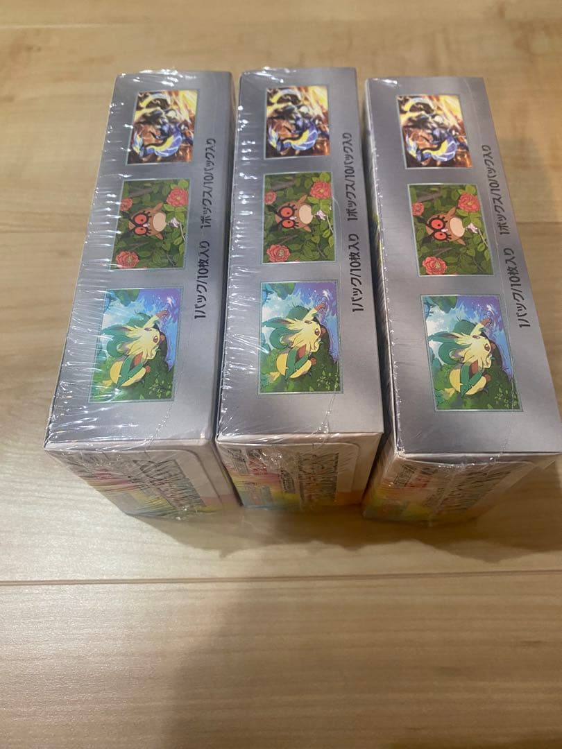 ポケモンカード　テラスタルフェスex シュリンク付き　3BOX