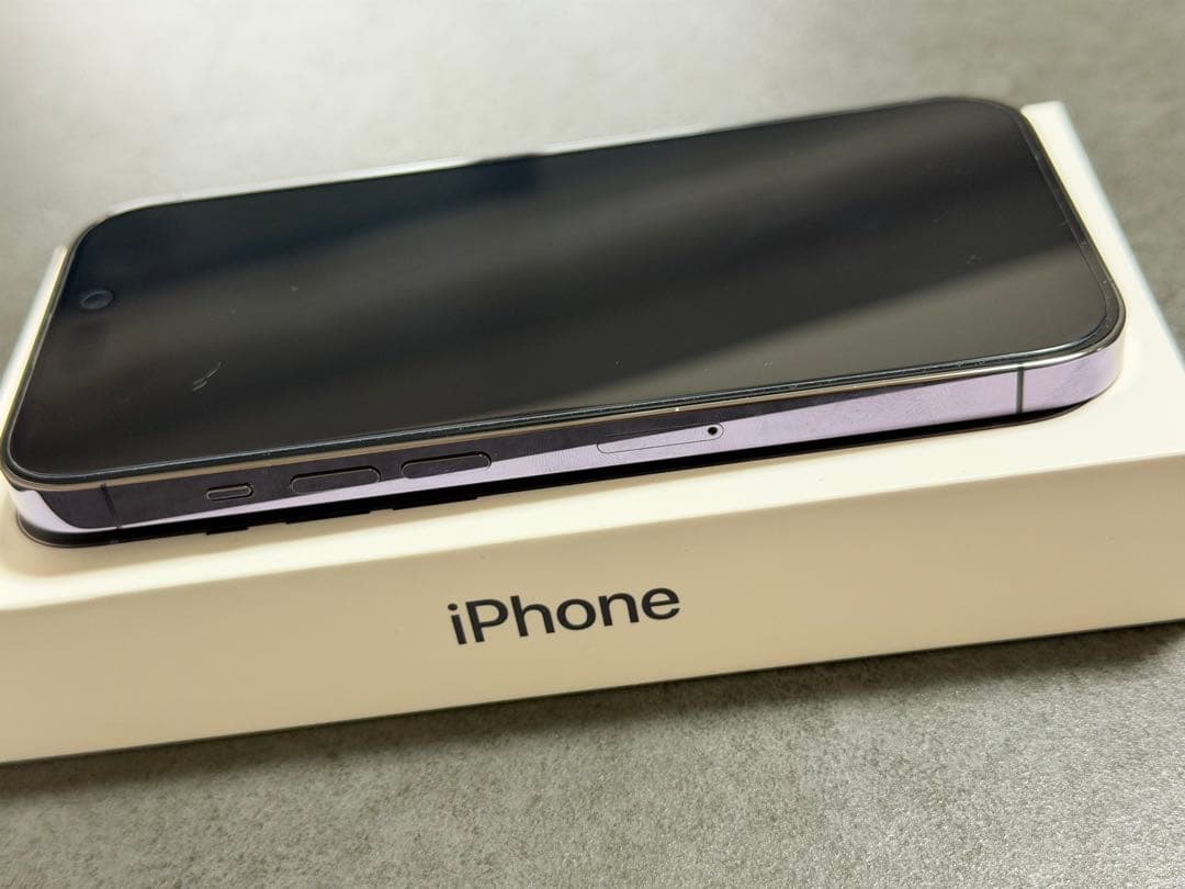 【美品】 iPhone 14 Pro 512GBディープパープル　SIMフリー