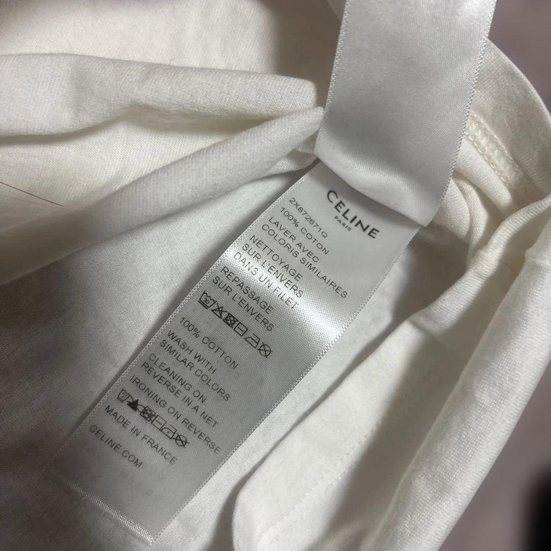 CELINE ロゴプリント 半袖Tシャツ
