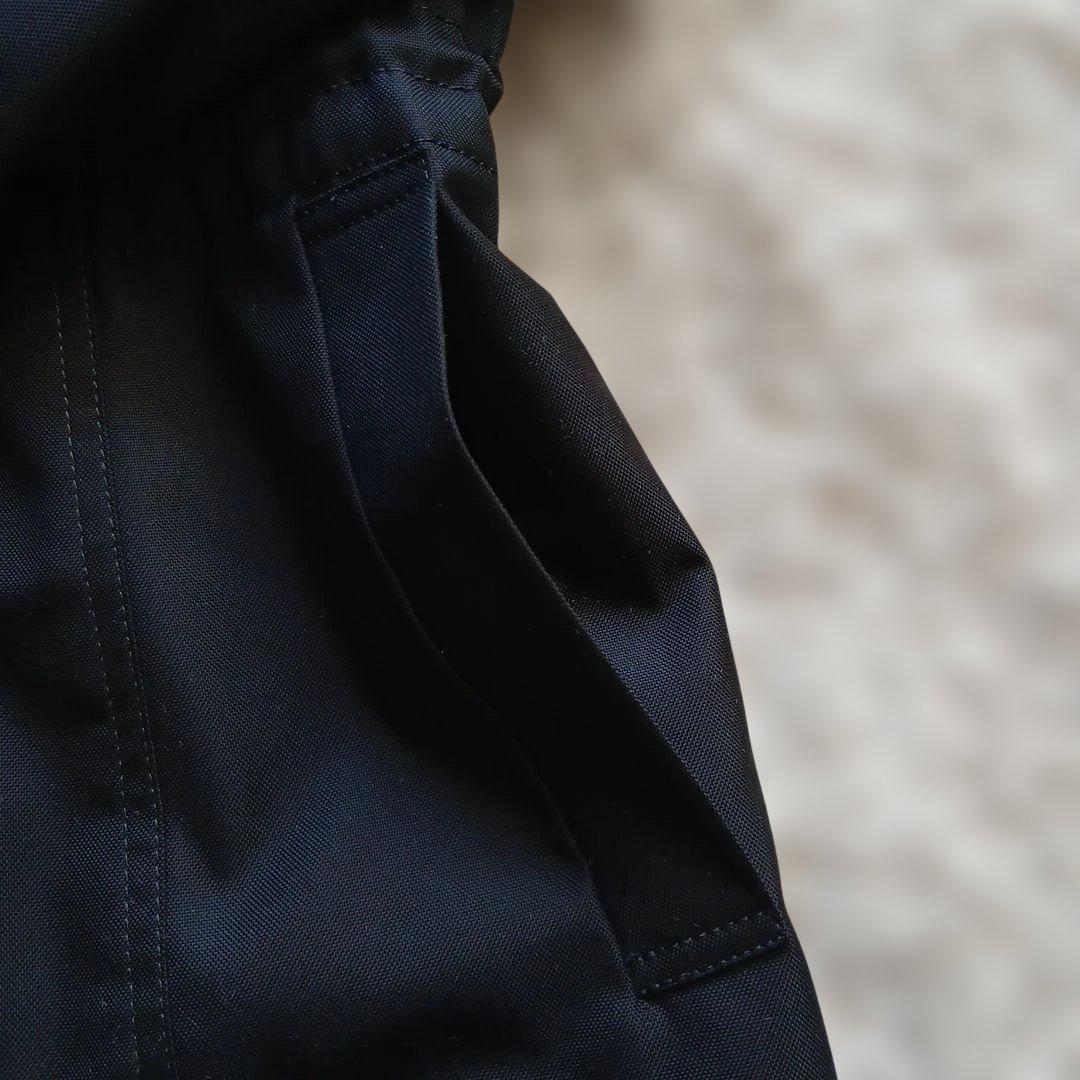 DAKS 黒　チェック裏地　ブルゾン　スプリングコート　マウンテンパーカー日本製