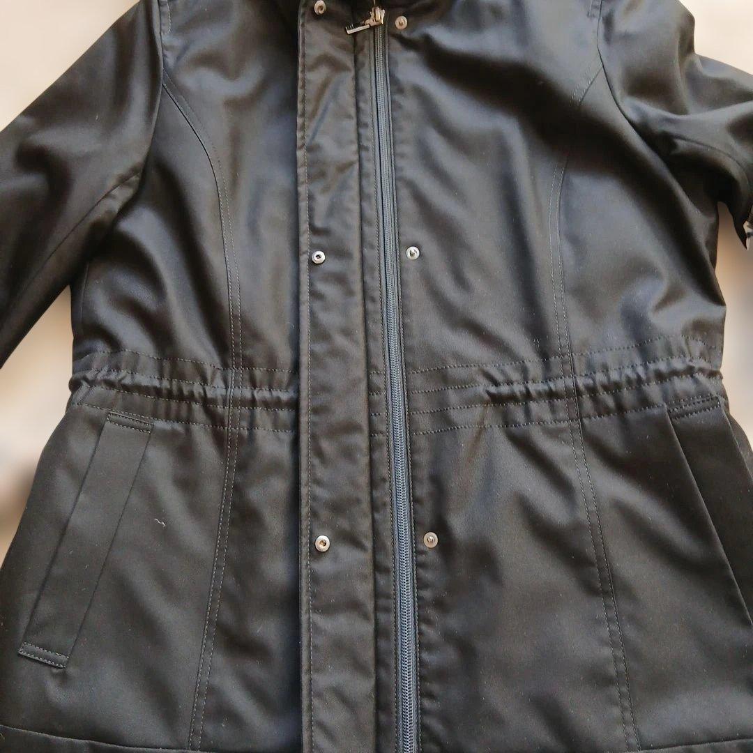 DAKS 黒　チェック裏地　ブルゾン　スプリングコート　マウンテンパーカー日本製