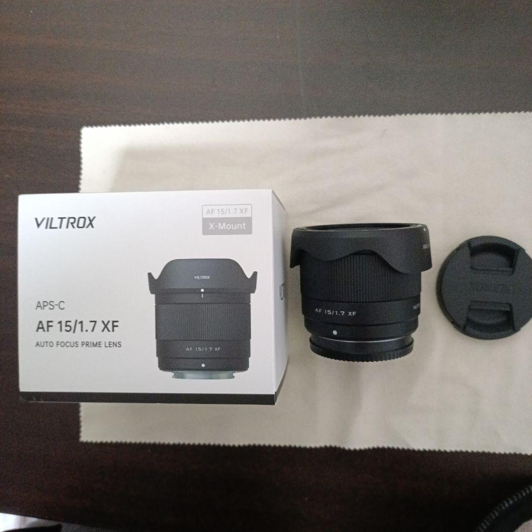無傷 超美品 VILTROX AF 15/1.7 XF 単焦点 Xマウント