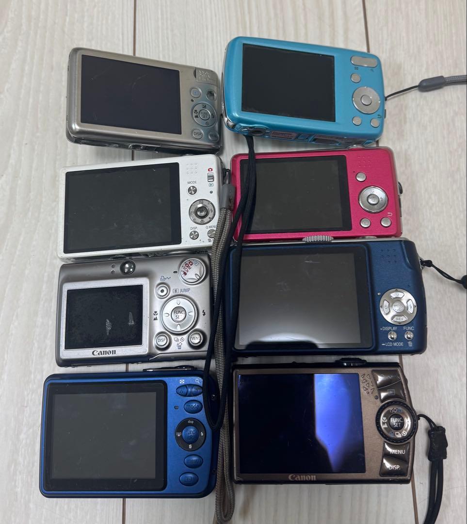 デジタルカメラ　8点セット(未確認) (ジャンク品)