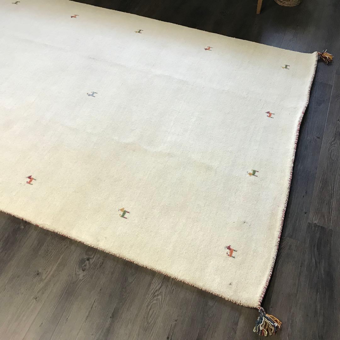 早い者勝ち! 141x197cm ギャッベ ギャベ ラグ ラグマット 1