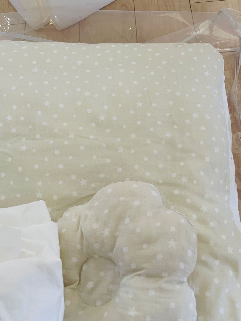 ◎布団セット◎ カトージ ベビーベッド ハイポジションベビーベッド アーチ