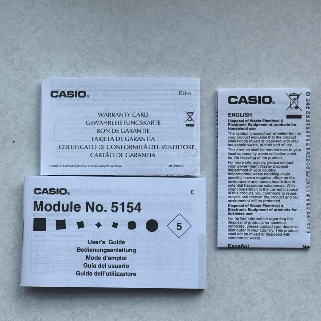 【新品未使用箱付き】CASIO AQ-230A-2A2