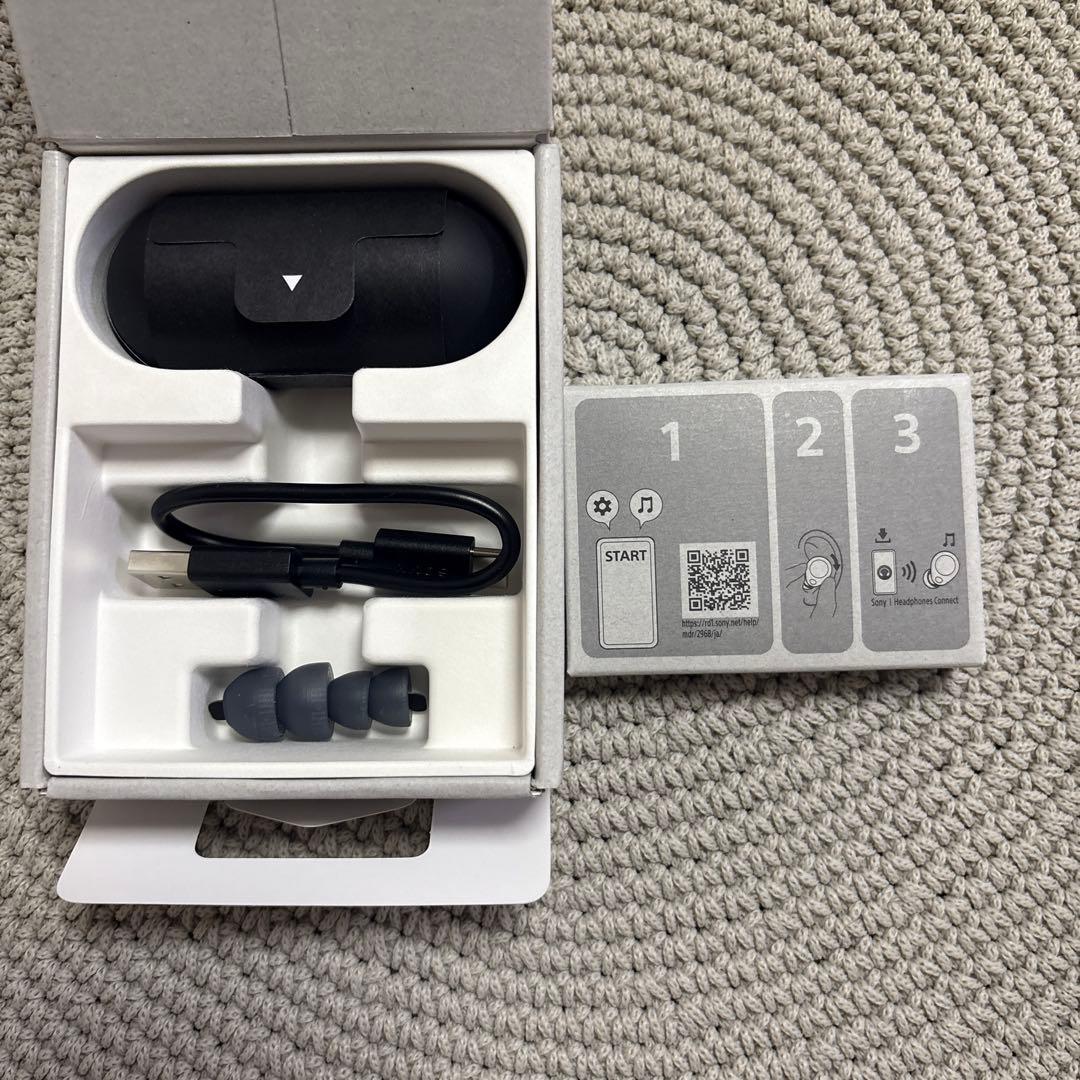 [新品 未使用]SONY WF-C700N ワイヤレスイヤフォン　黒　ブラック