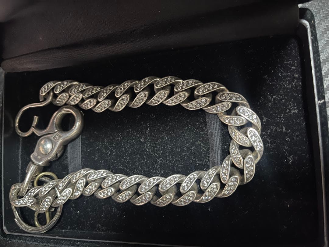 キュビズム　ウォレットチェーン