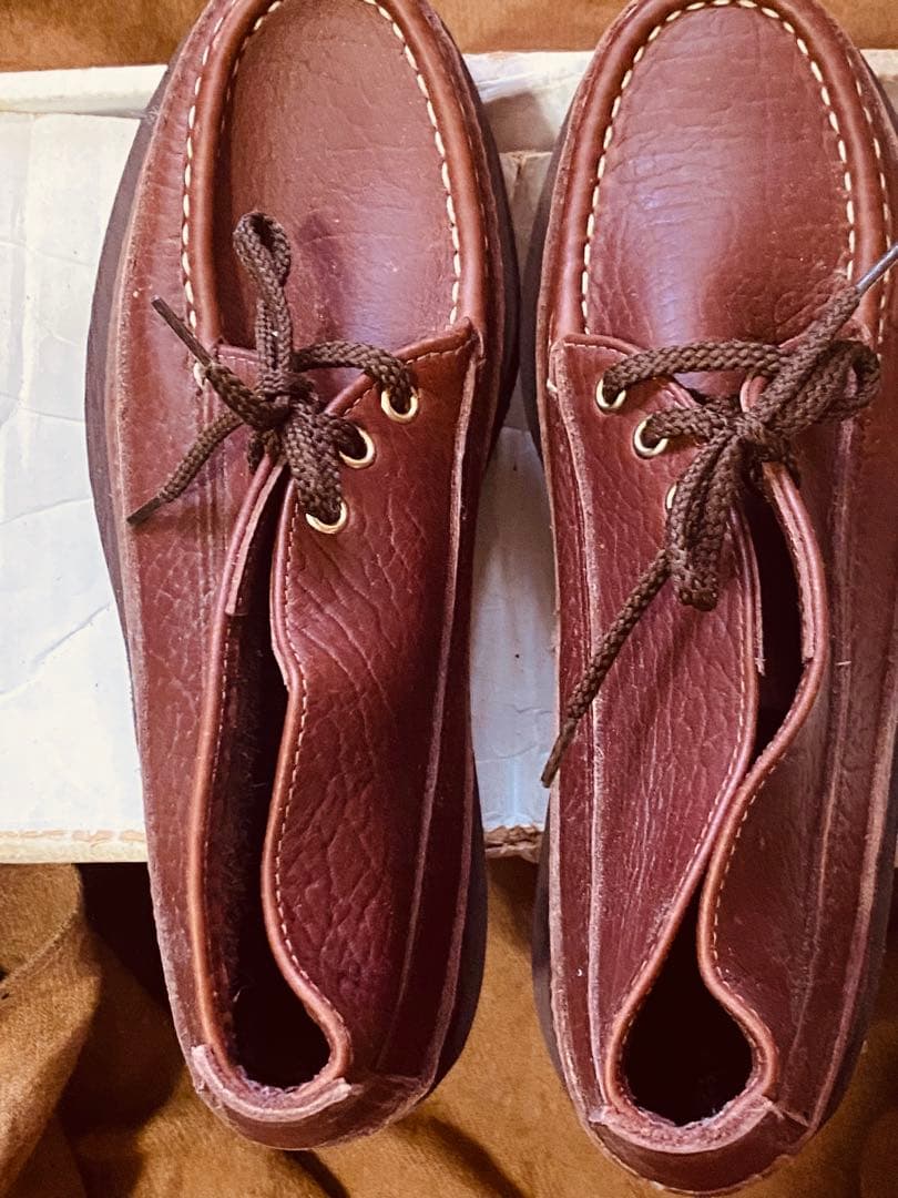 未使用　ラッセルモカシンスポーディングクレーチャッカー