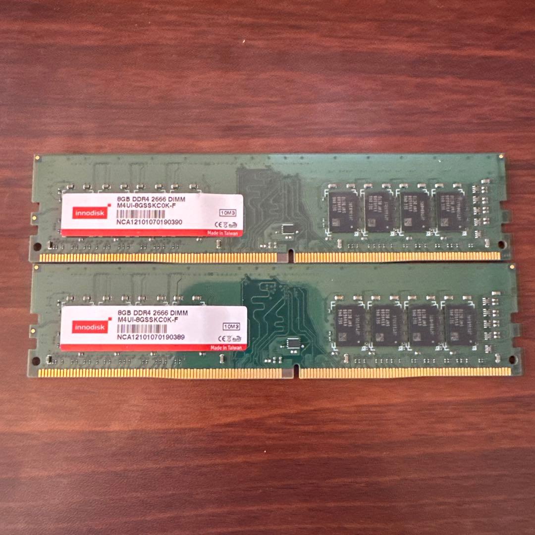 innodisk DDR4-2666 8GB x2 16GB ②