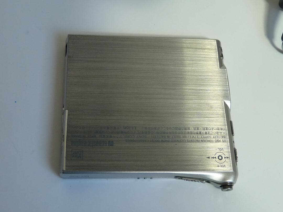 ジャンク　SONY MZ-E10 ウォークマン ポータブルMDプレーヤー
