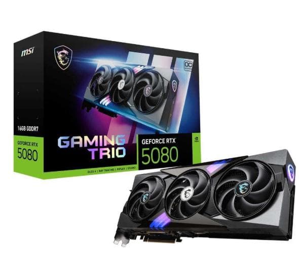 グラフィックボード・グラボ・ビデオカード GeForce RTX 5080 16G GAMING TRIO OC