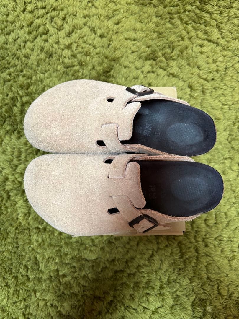 ビルケンシュトック BIRKENSTOCK ボストン ピンク 幅広39/25cm