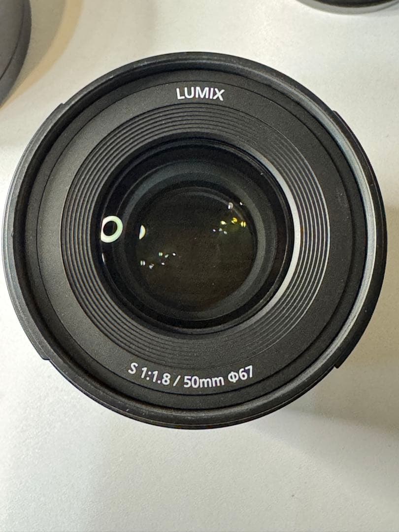 LUMIX S 50mm F1.8 Lマウント　レンズ フード・キャップ付き