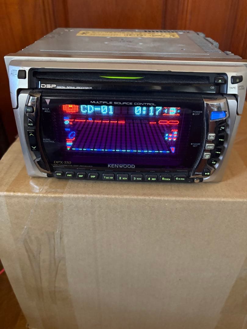 KENWOOD DPX-550 カーオーディオ イコライザー