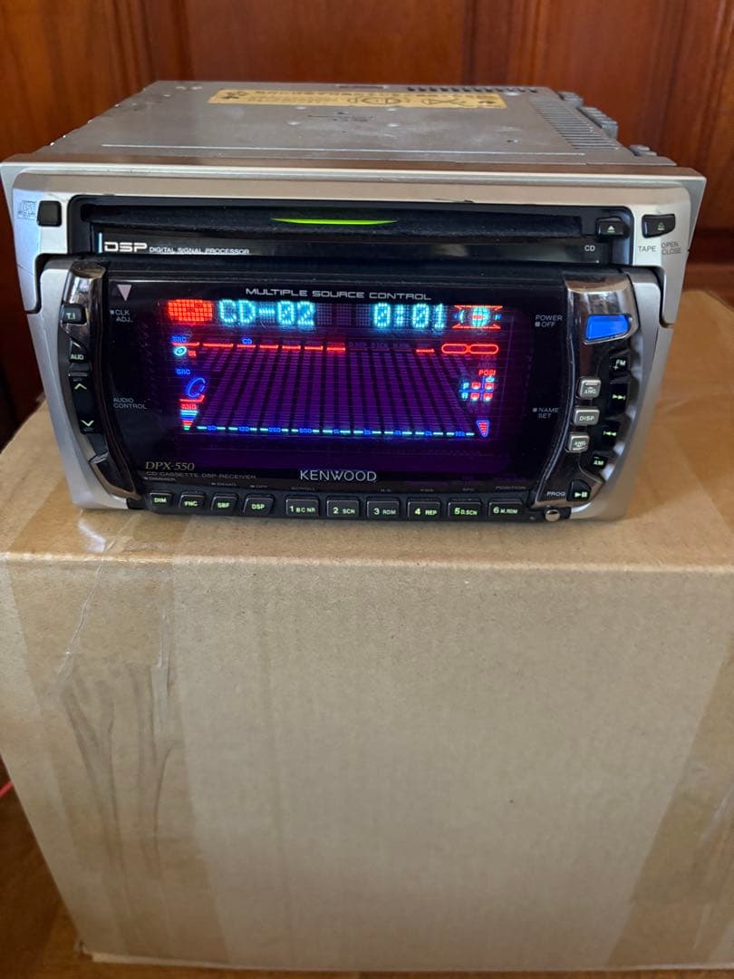 KENWOOD DPX-550 カーオーディオ イコライザー