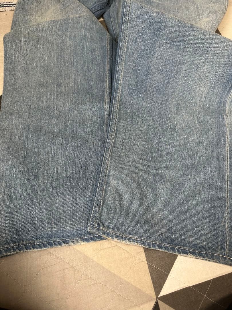 パンツ AURALEE SELVEDGE FADED HEAVY DENIM