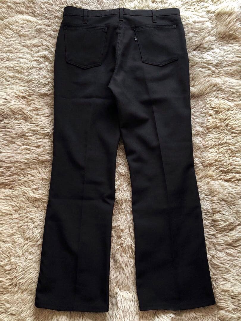 80s リーバイス 517 スタプレ ブラック 黒 ブーツカット フレア