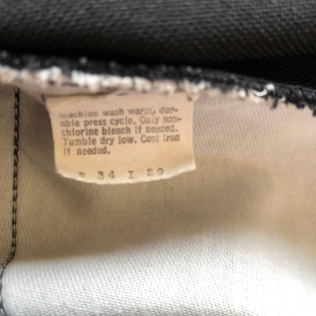 80s リーバイス 517 スタプレ ブラック 黒 ブーツカット フレア