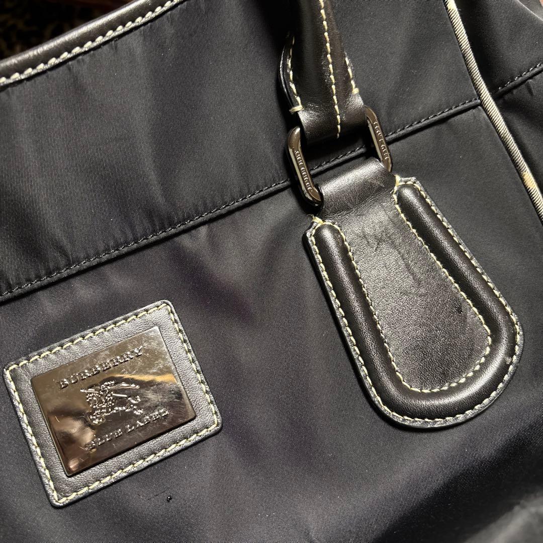Burberry blue labelバッグ