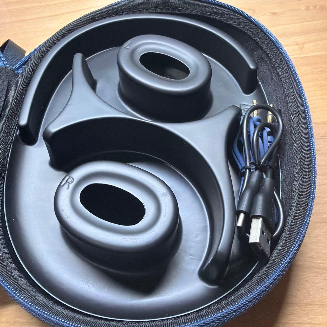 Anker soundcore Q45 美品　イヤーパッド損傷なし ネイビー