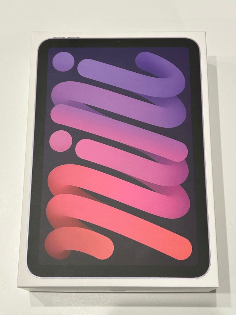 Apple iPad mini 第6世代 パープル 64GB WiFiモデル