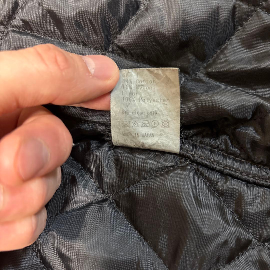 ENDS and MEANS キルティードカバーオールフェードブラック XL