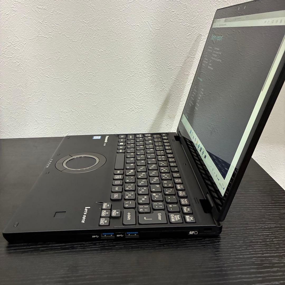 Office レッツノート QV8 黒　i7 8G 512GB Windows