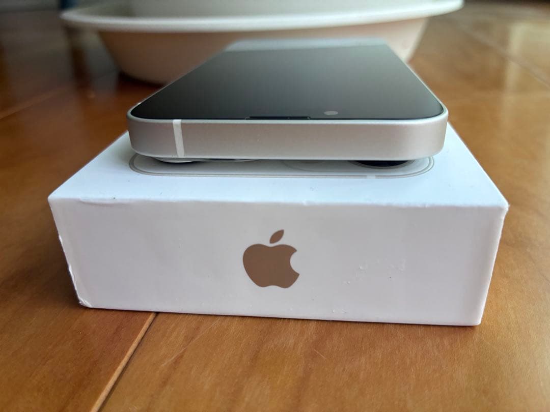 美品 Apple iPhone 13 mini スターライト 本体 98%