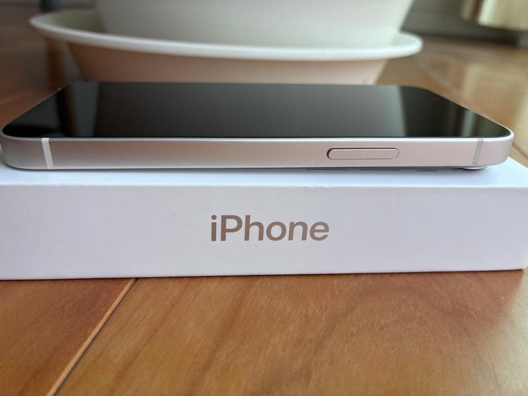 美品 Apple iPhone 13 mini スターライト 本体 98%