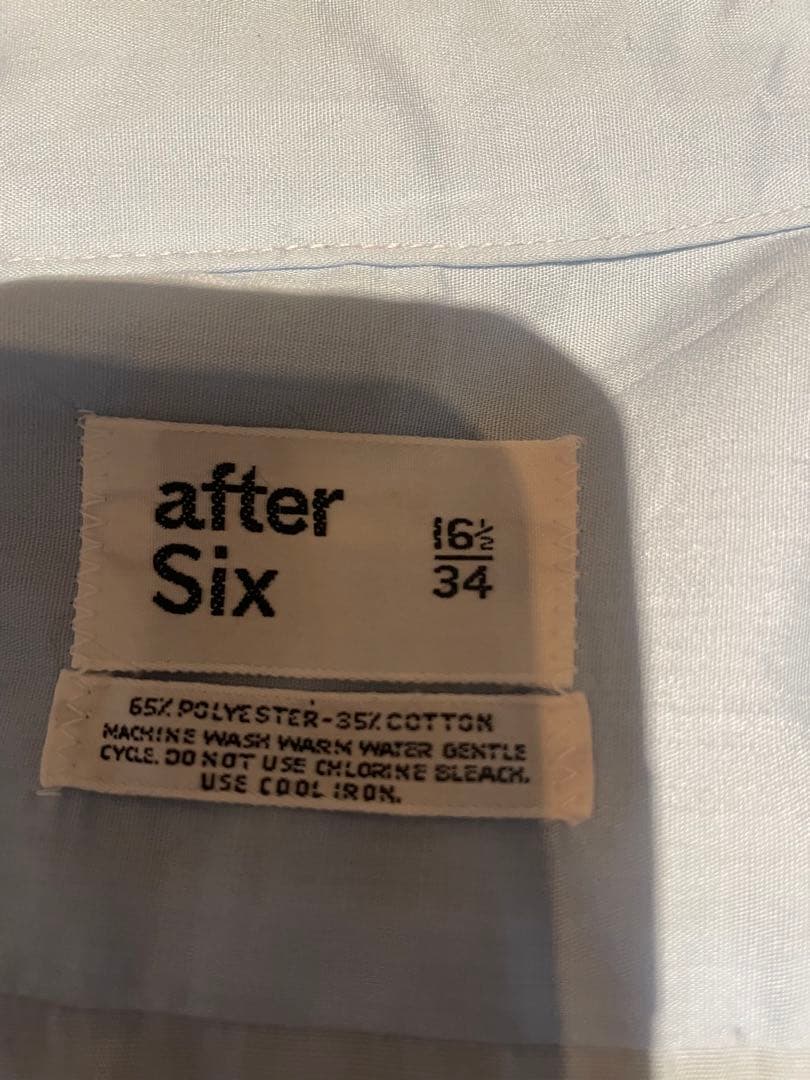 [美品] after six 70's フリルシャツ