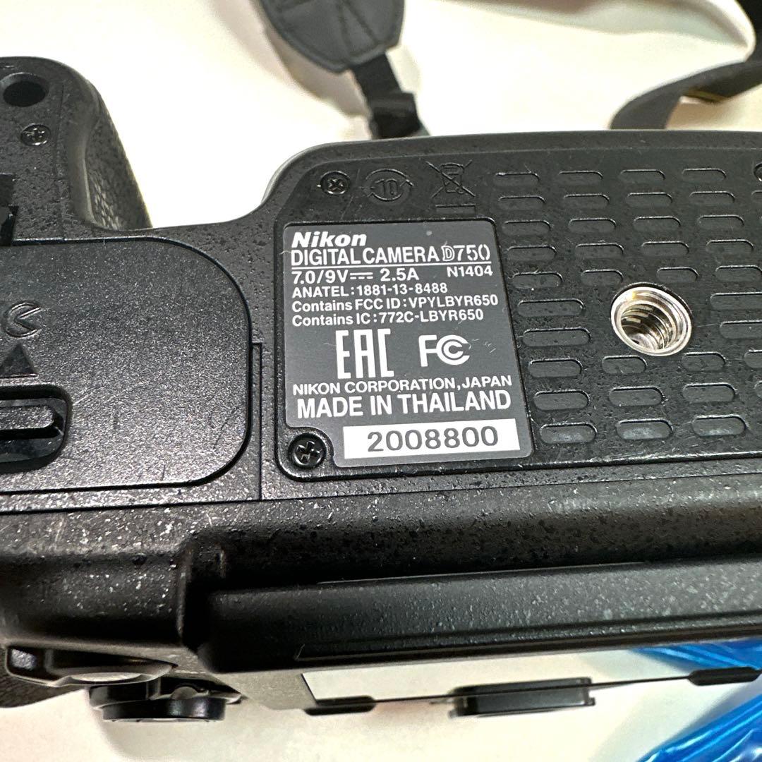 h*h様 【美品‼️】　ニコン／Nikon D750 ボディ(フルサイズ) 液晶