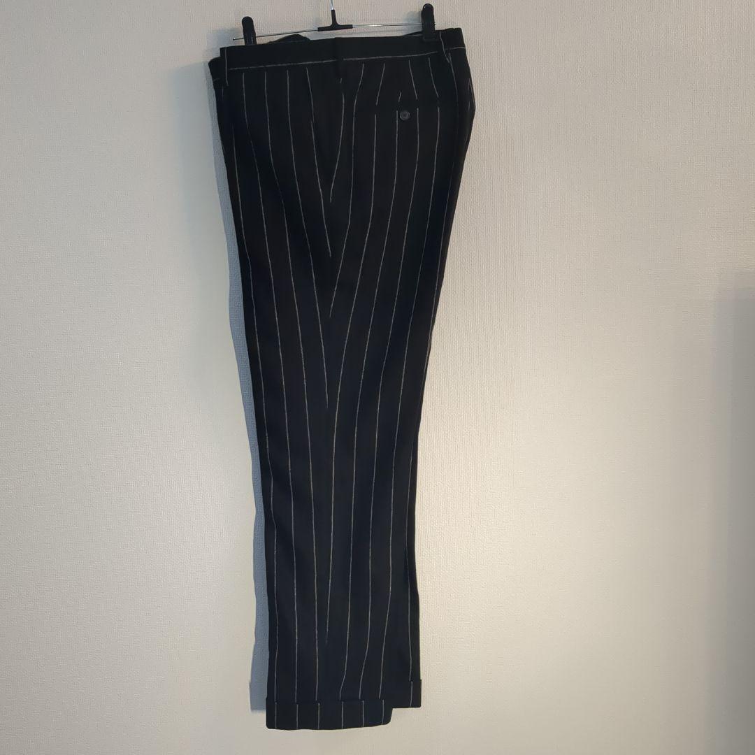 TAGLIATORE ネイビーストライプ ビジネススーツ