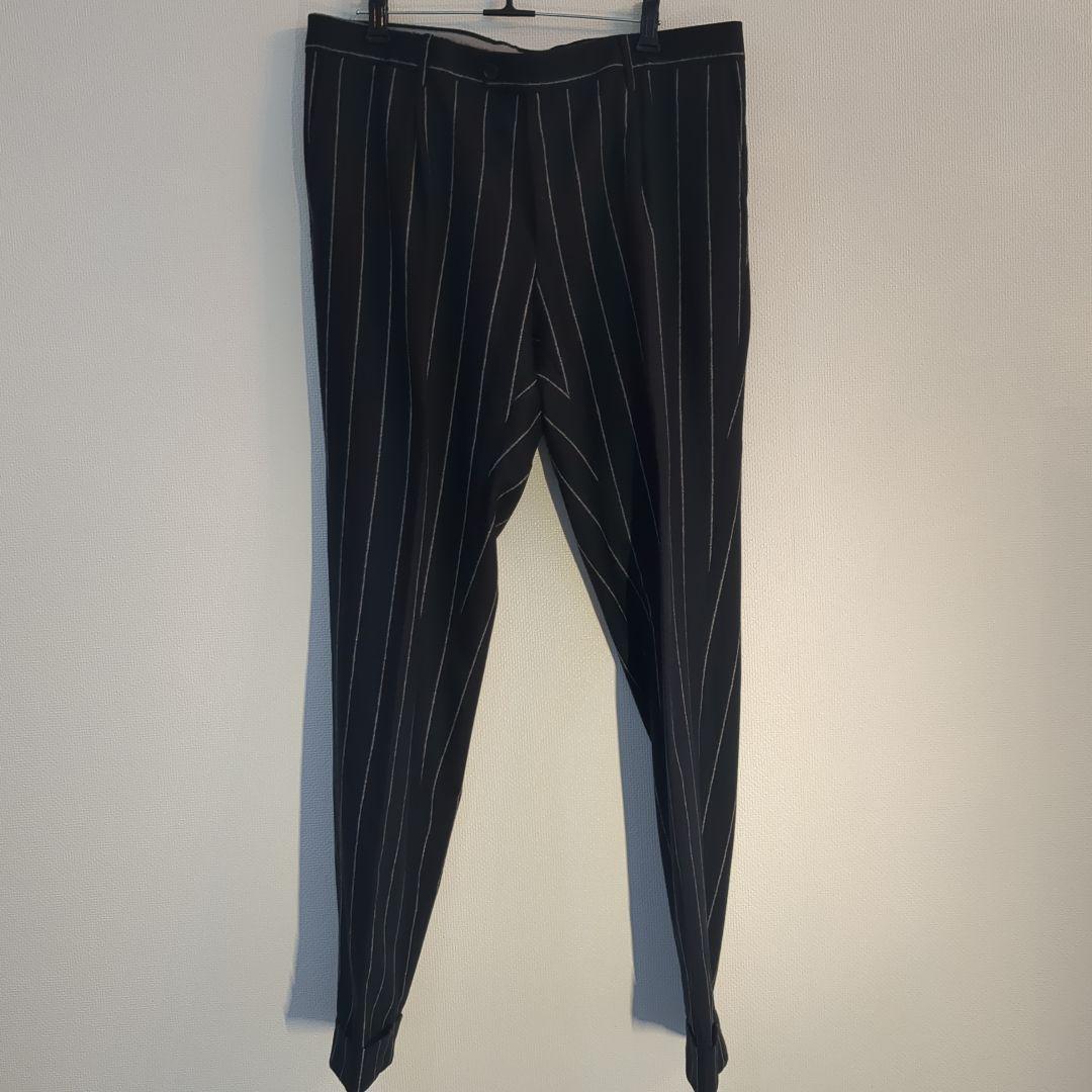 TAGLIATORE ネイビーストライプ ビジネススーツ