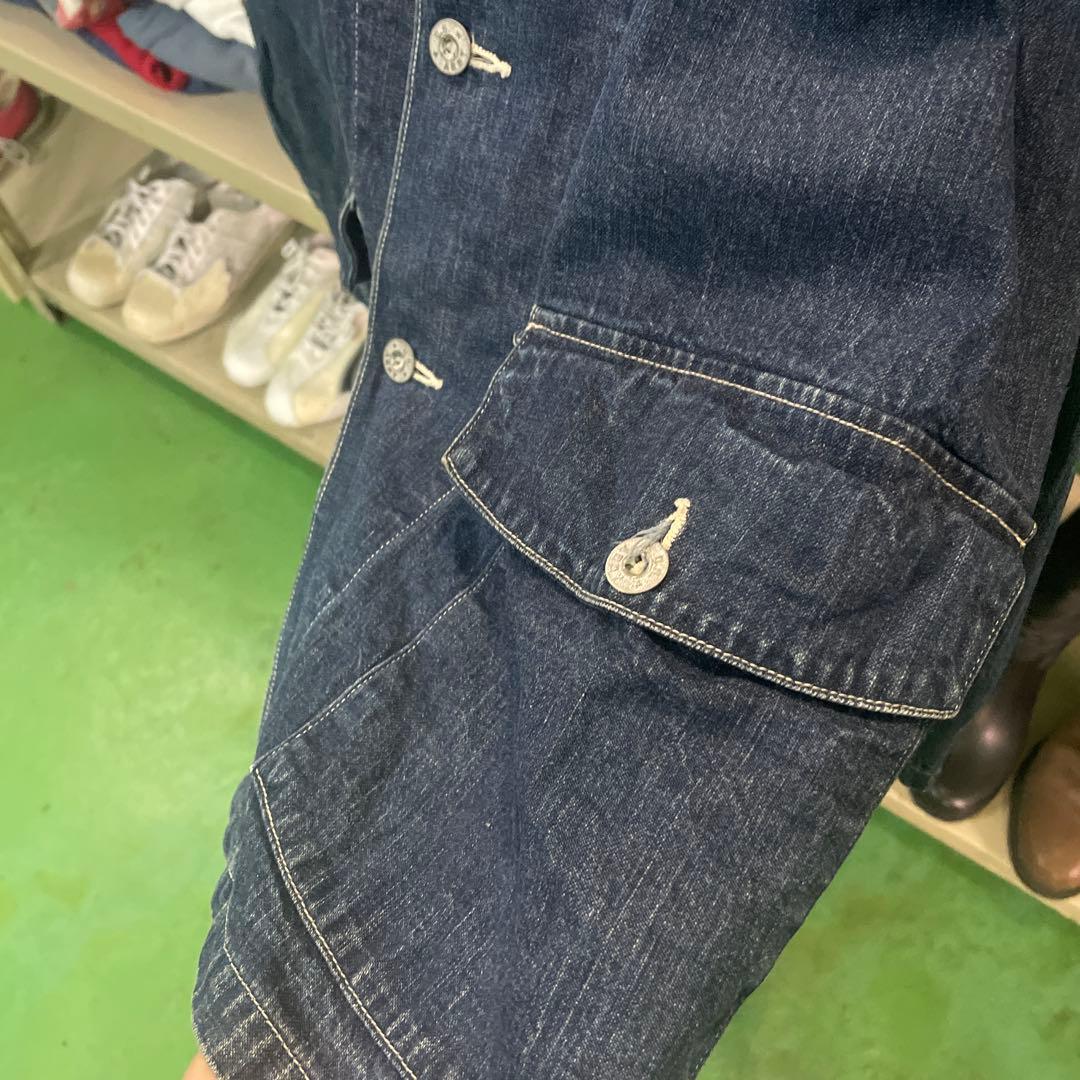 40s 復刻 バズリクソンズ デニム カバーオール 大戦モデル レプリカarmy