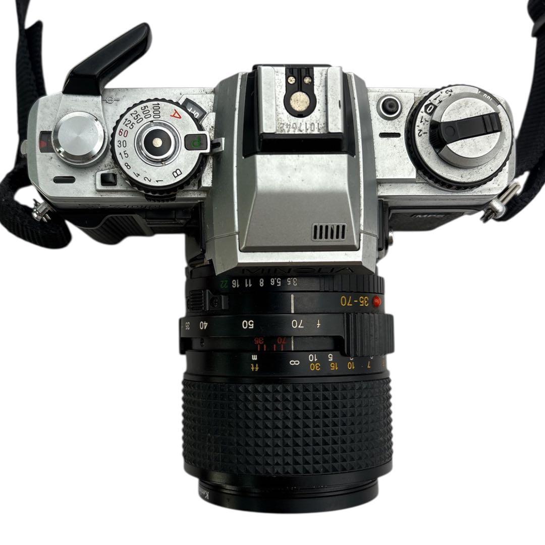 MINOLTA X-700 フィルムカメラ　レンズ付き　全体的に傷や汚れあり