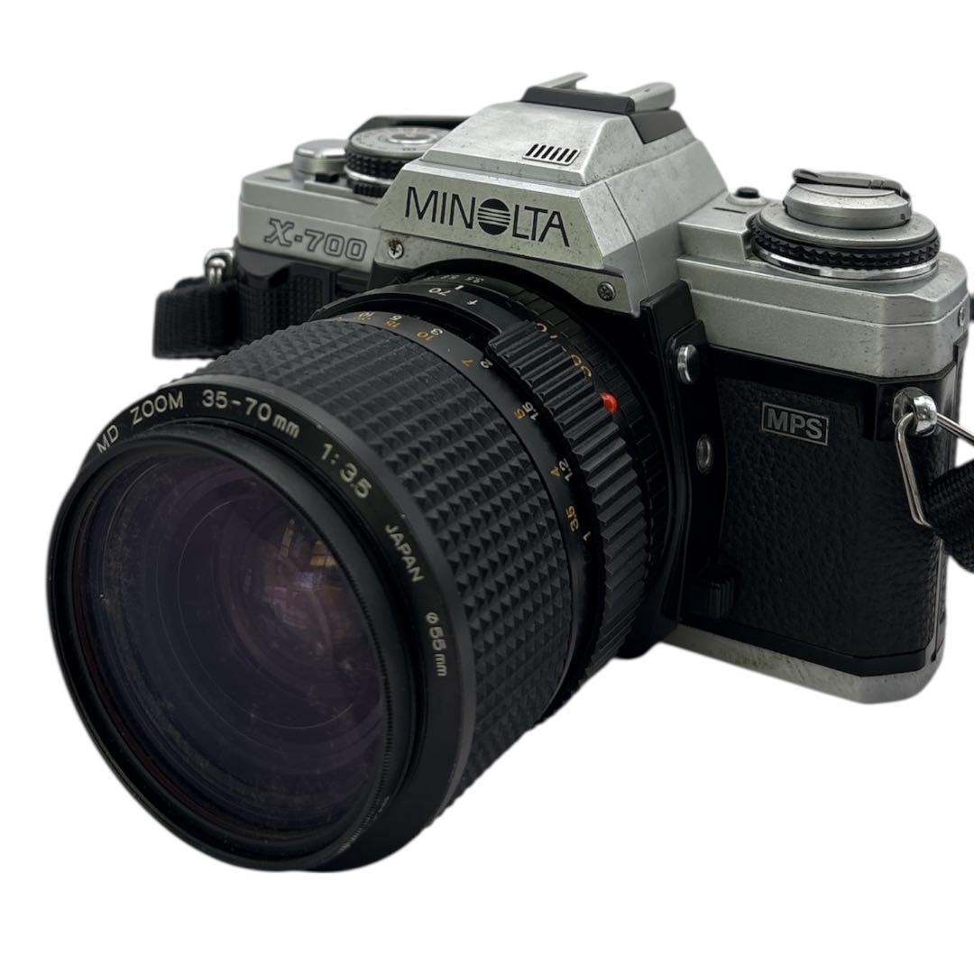 MINOLTA X-700 フィルムカメラ　レンズ付き　全体的に傷や汚れあり