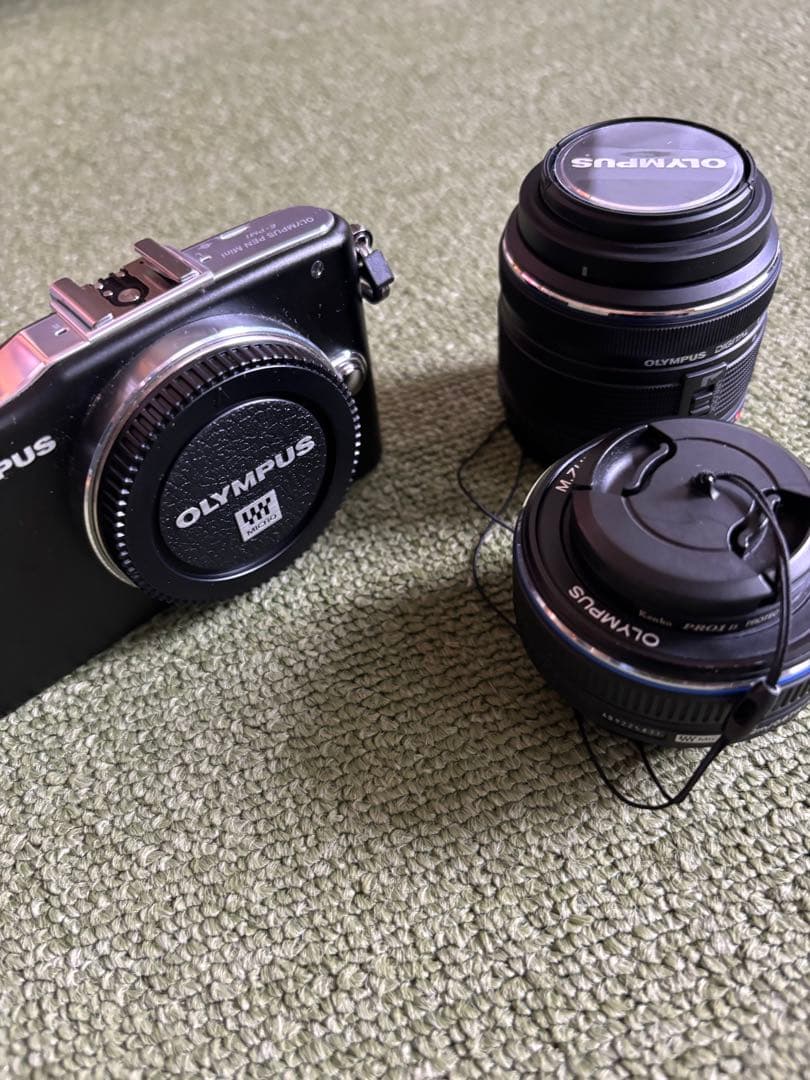 オリンパス ペン ミニ OLYMPUS E-PM1 ミラーレス一眼カメラ セット