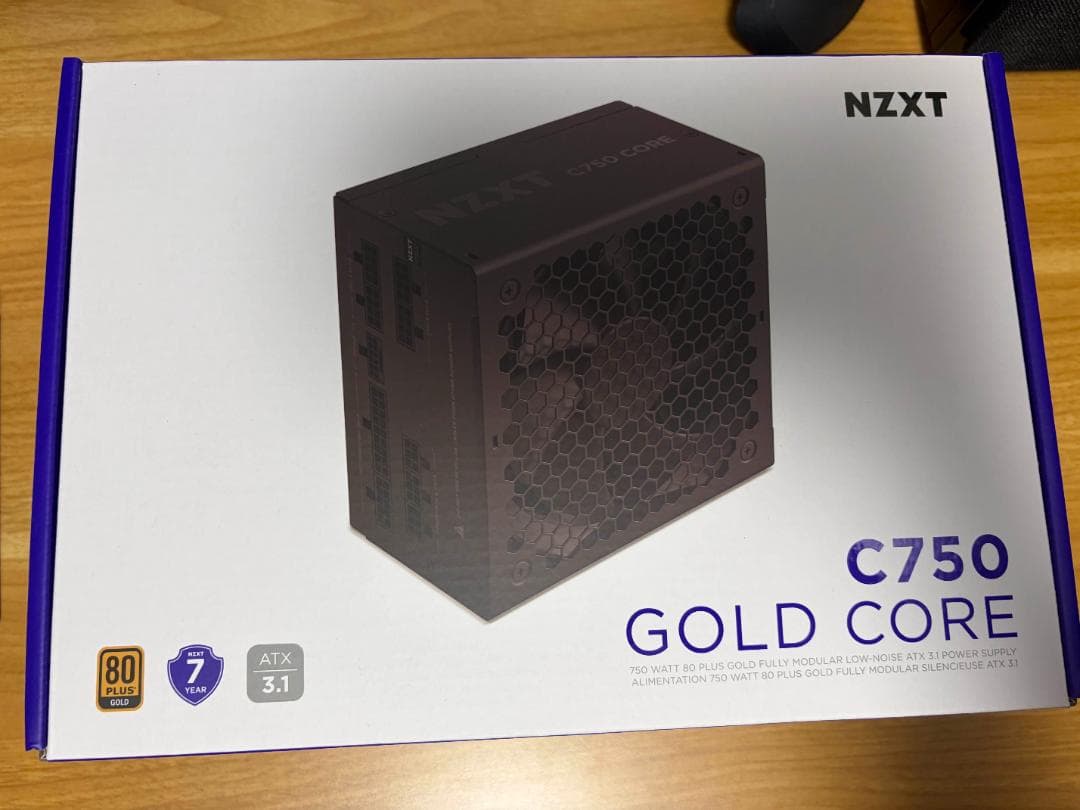 【ほぼ新品】NZXT C750 GOLD CORE