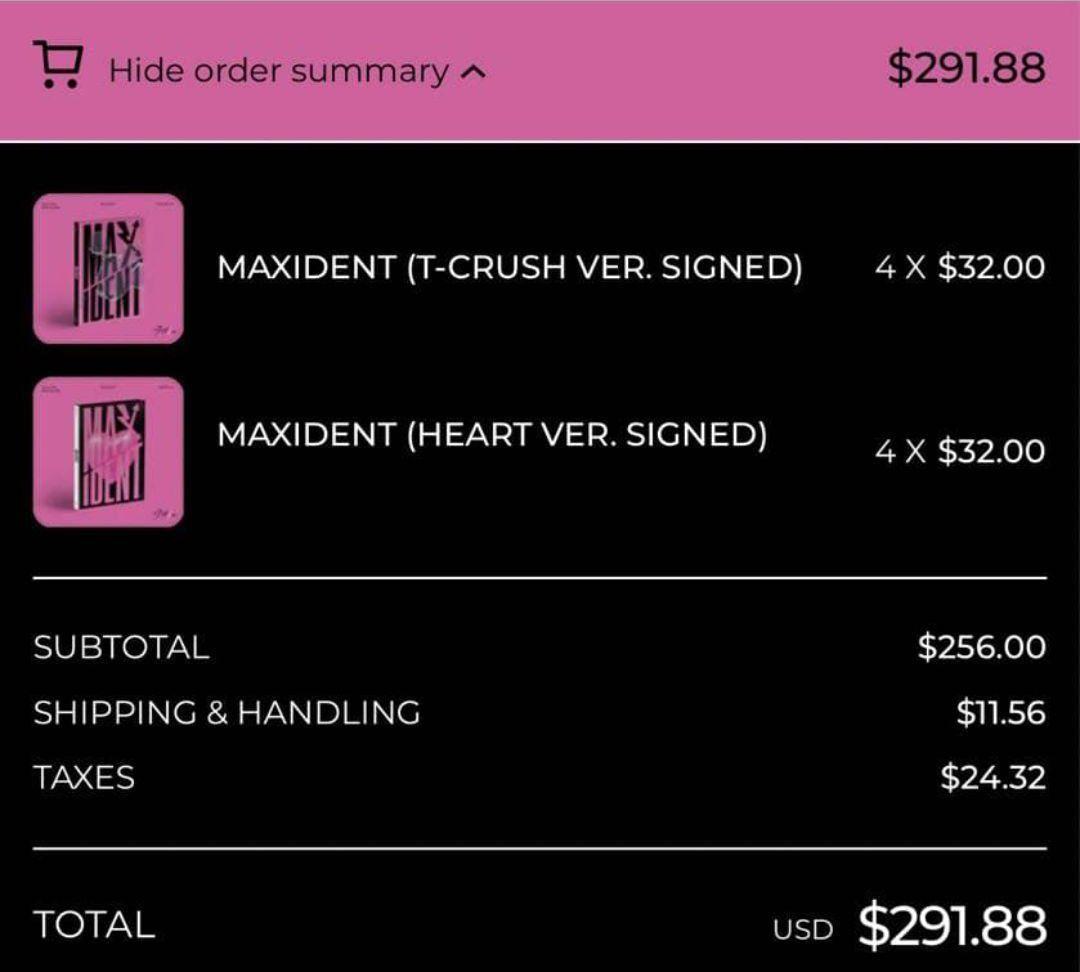 Straykids MAXIDENT US限定 直筆サイントレカ ハンジソン