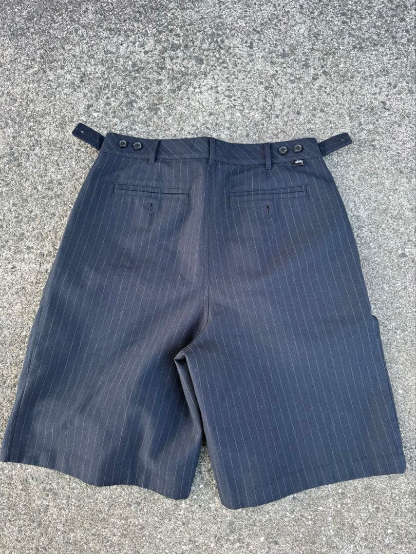 パンツ STUSSY VOLUME PLEATED SHORT STRIPE 30