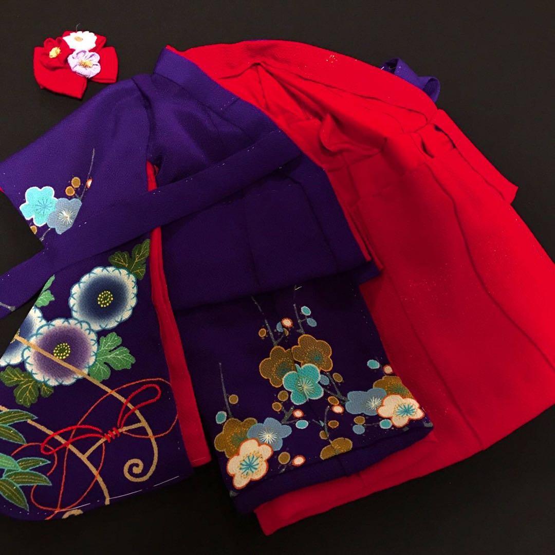 ＊ 市松人形 15号 縮緬 アンティーク 着物 帯 ＊ ドール 人形