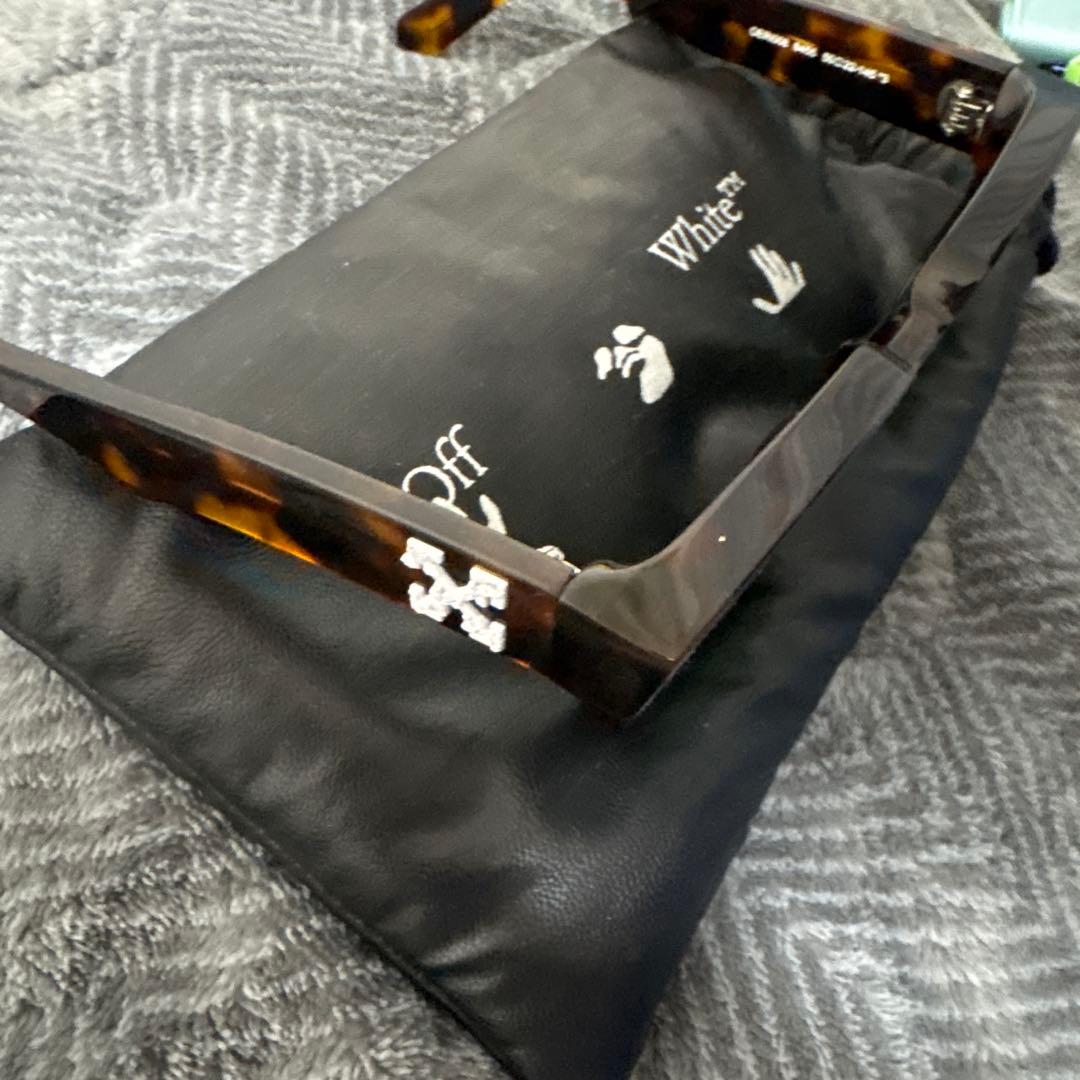 Off-White ブラウン サングラス ケース付き