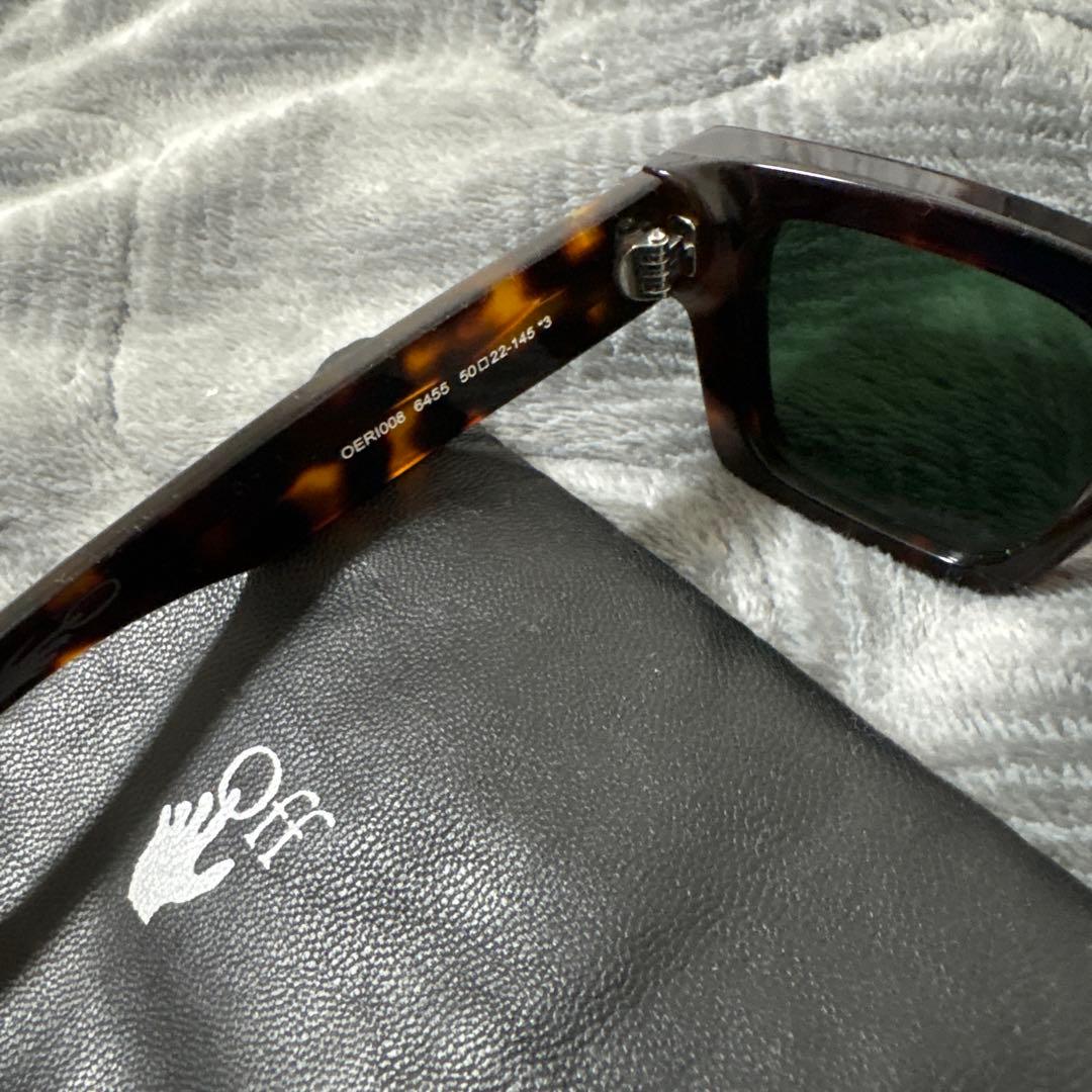 Off-White ブラウン サングラス ケース付き