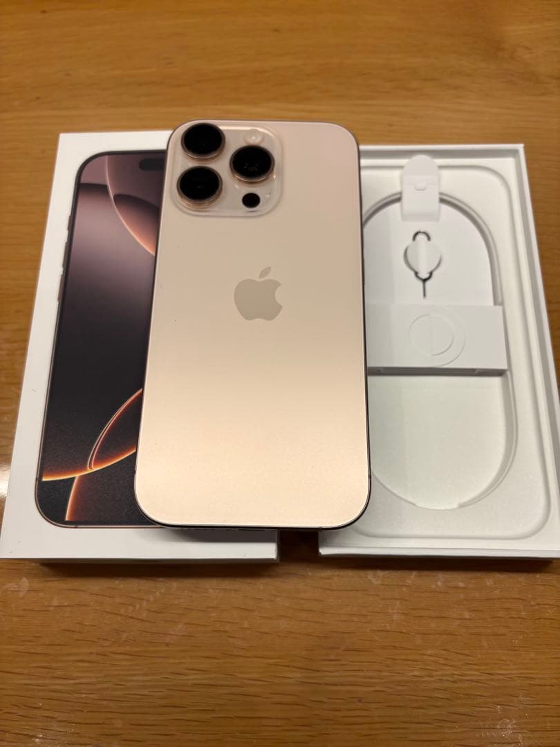 iPhone 16 Pro 【256GB、SIMフリー、電池残量92%】