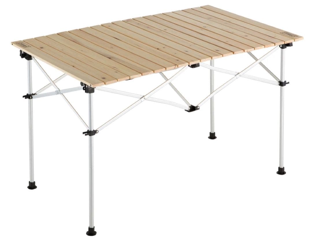 コールマン(Coleman) ナチュラルウッドロールテーブル110cm廃盤品